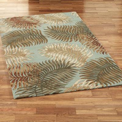 Kas Oriental Rugs Inc / Ds "Fern View Rectangle Rug, 2'6"" x 4'2"", Aqua"