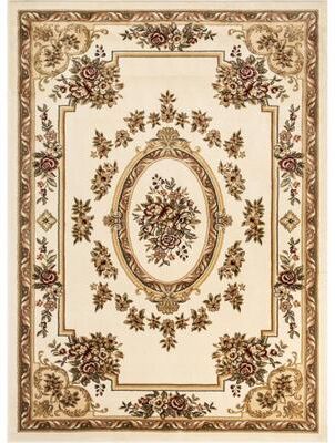 Well Woven Agra Traditional French Country Aubusson Floral Area Rug - 6' x 9' - 6' x 9'