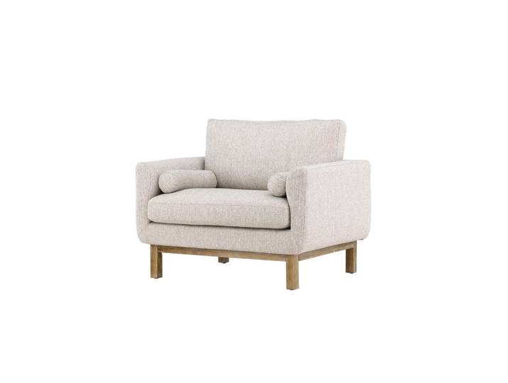 Furnlux Sessel Olympos Grau 109x88x90 cm, 109x90x88 cm, Wohnzimmer, Sessel, Polstersessel