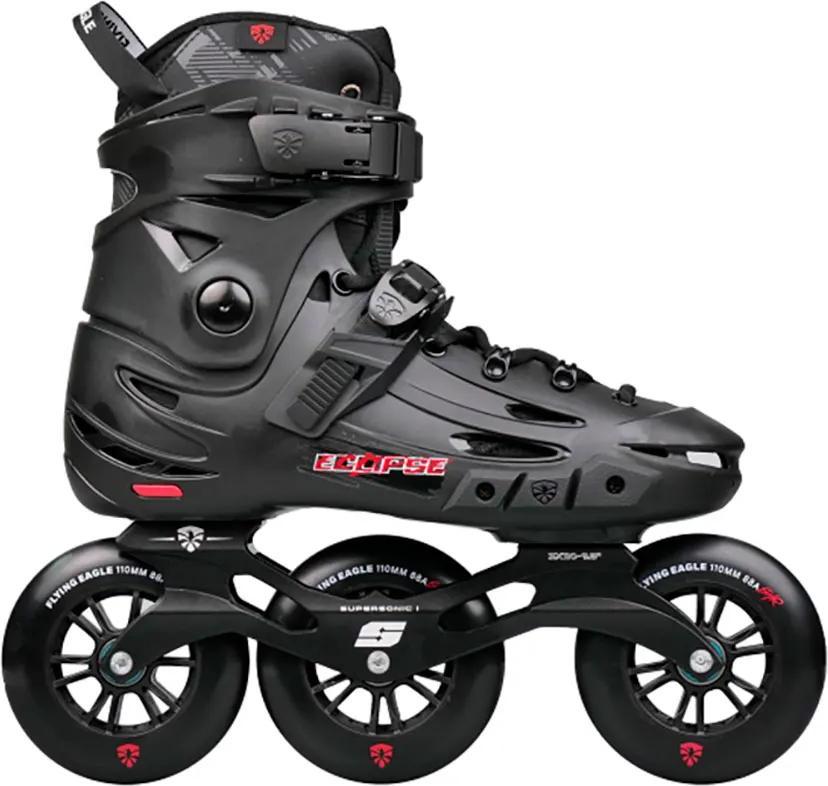 Flying Eagle F110 Eclipse Plus Inline-skates Schwarz EU 45 Herren,Damen Schwarz EU 45