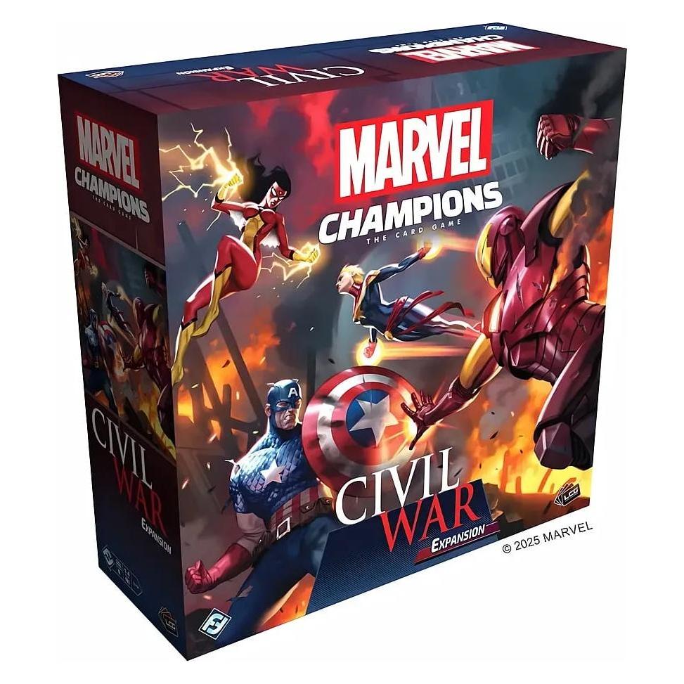 FFG Marvel Champions Civil War (Extension) (Fr) (Englisch, Französisch) (FFMC56)