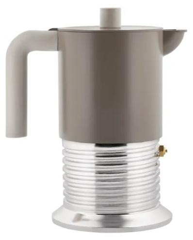 Alessi Vite Koffiemachine, Warmgrijs, PM01/3 WG
