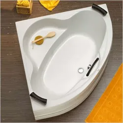 Ottofond Eckbadewanne Siam 140 x 140 weiß - Badewanne