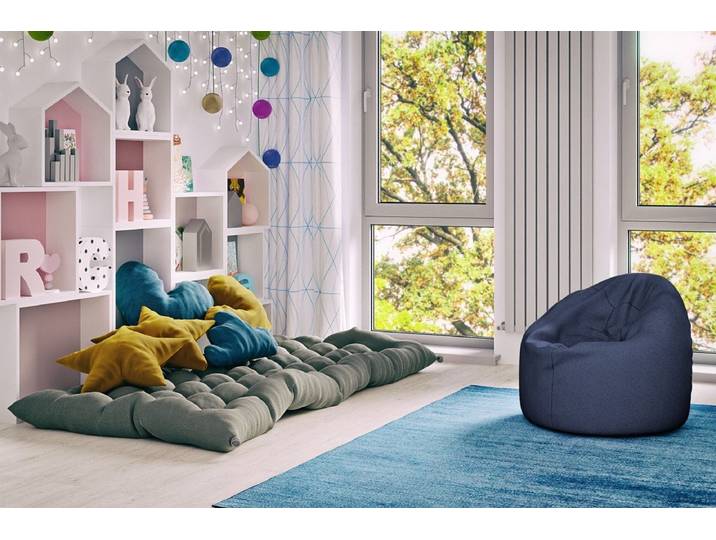 Sitzsack Jenna - Blau - Luxusbetten24