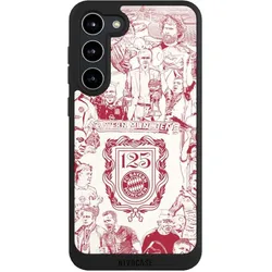 Nivocase Handyhülle für Samsung Galaxy S23+ Hülle NIVOpure Case Schwarz FC Bayern München Offizielles (Samsung Galaxy S23+), Smartphone Hülle, Schwarz