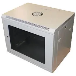 Datacom 19"rozvadÄ›Ä jednodÃ­lnÃ1⁄2 9U/hl. (9 HE, 19 Zoll Rack), Serverschrank, Grau
