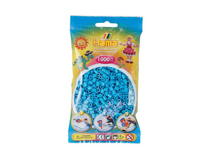 Hama Bügelperlen Midi Azurblau