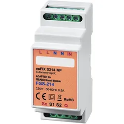 Eutonomy, Aktor, euFIX/Adapter DIN for Fibaro FGS-214 Smart Module (Dimmaktor)