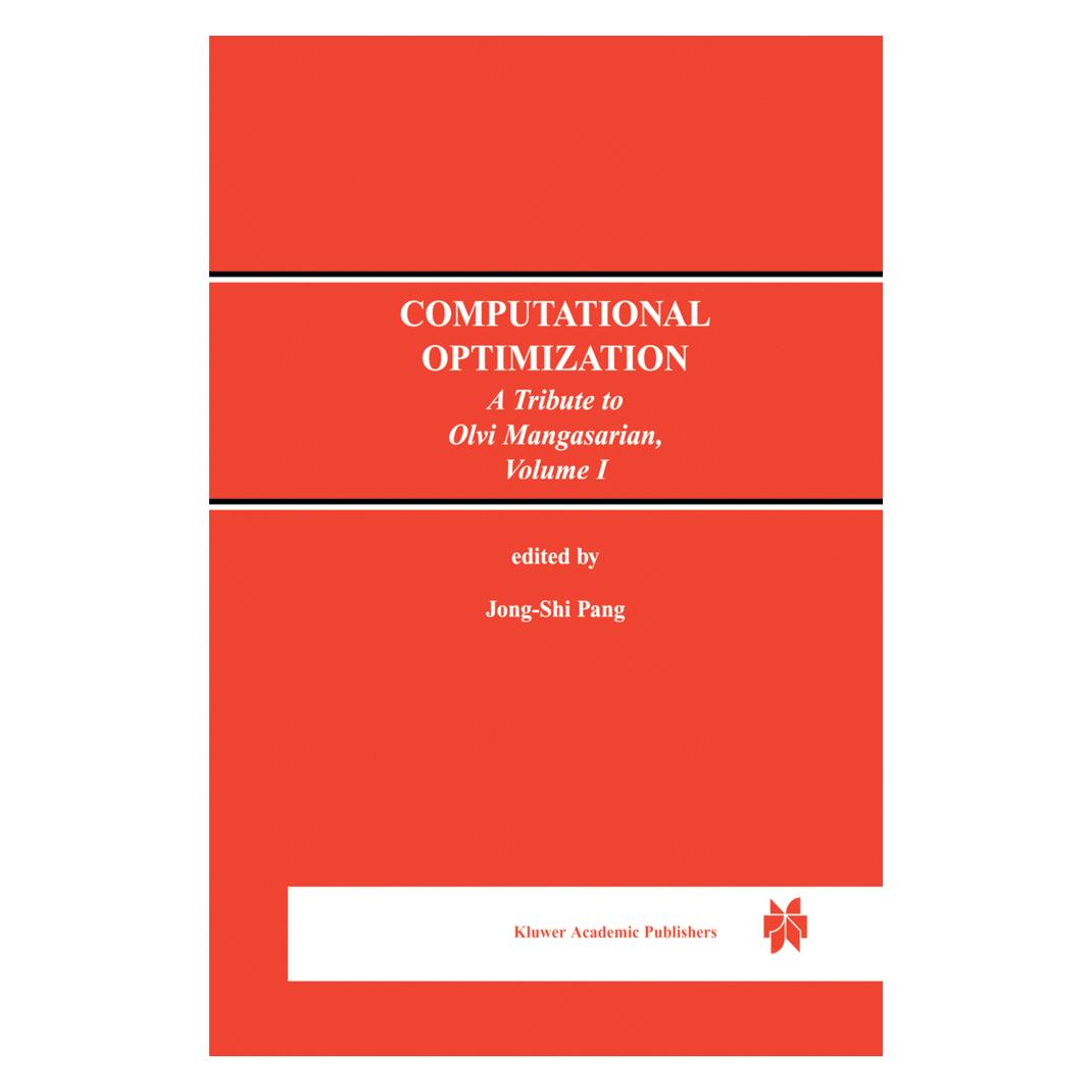 Springer Computational Optimization (Englisch, Softcover, Jong-Shi Pang) (55514199)