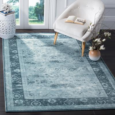 SAFAVIEH Vintage Distressed Boho Frine Oriental Rug