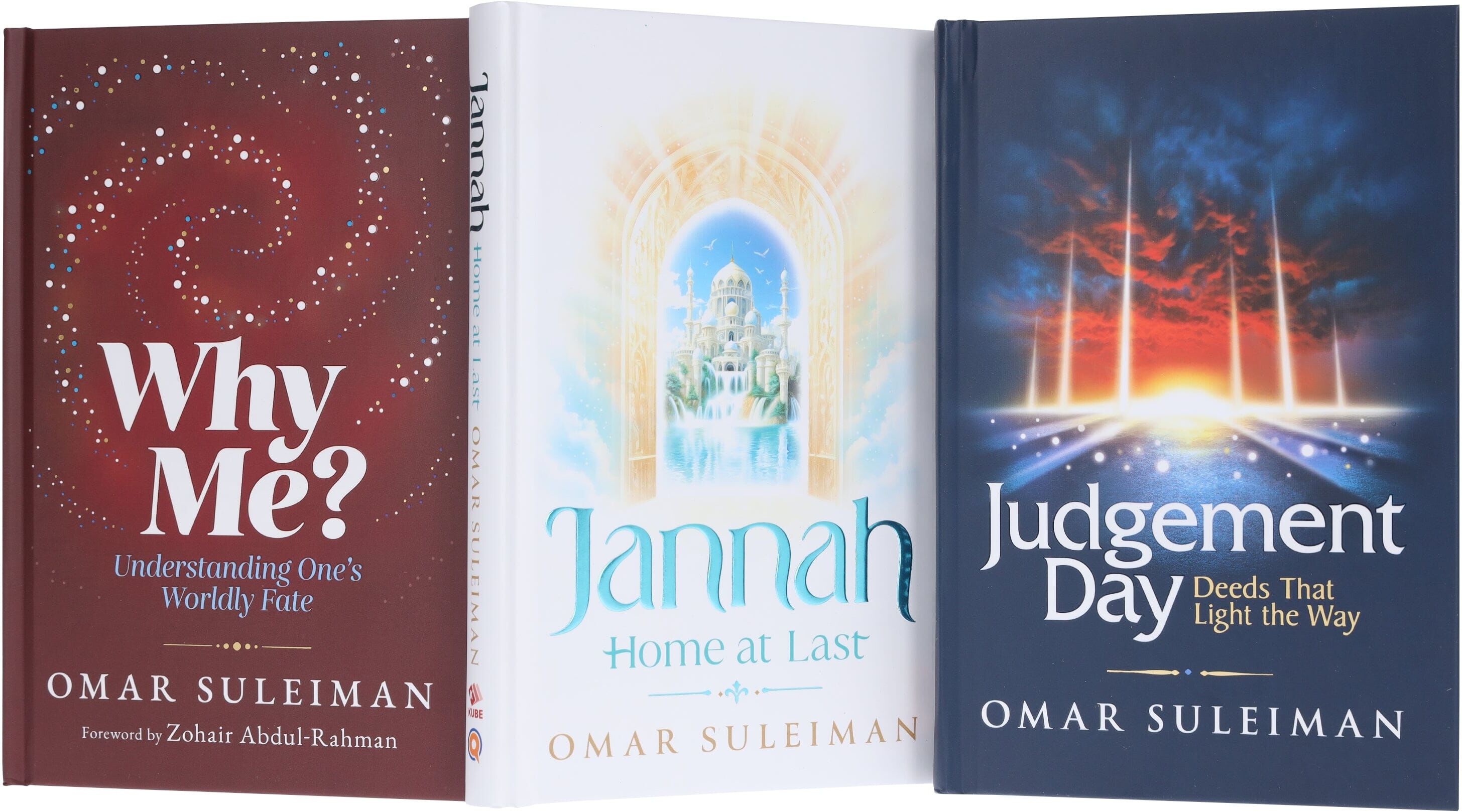Judgement Day, Jannah & Why Me?: By Omar Suleiman 3 Books Collection Set - Non Fiction - Hardback Kube Publishing