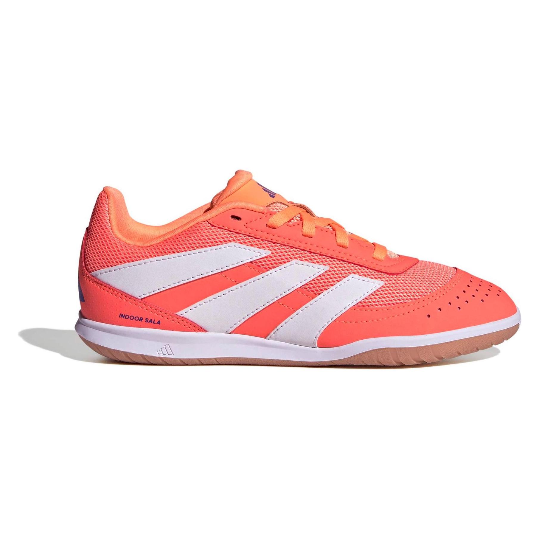 Adidas Unisex Club IN Sala Kids Fussballschuh Signal Coral/Cloud White/Beam Orange 34 (34) (JH8860)