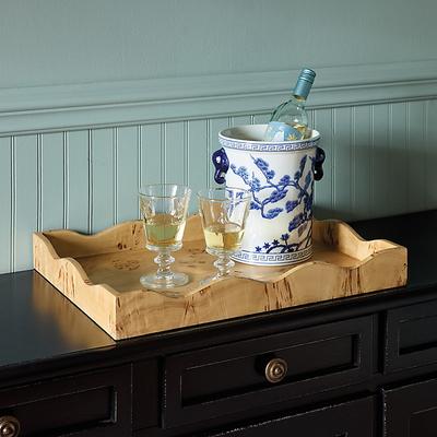 Serena Scalloped Tray - Ballard Designs