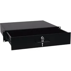 Omnitronic Rackschublade mit Schloss 2HE (Zubehör), Audio Racks + Cases