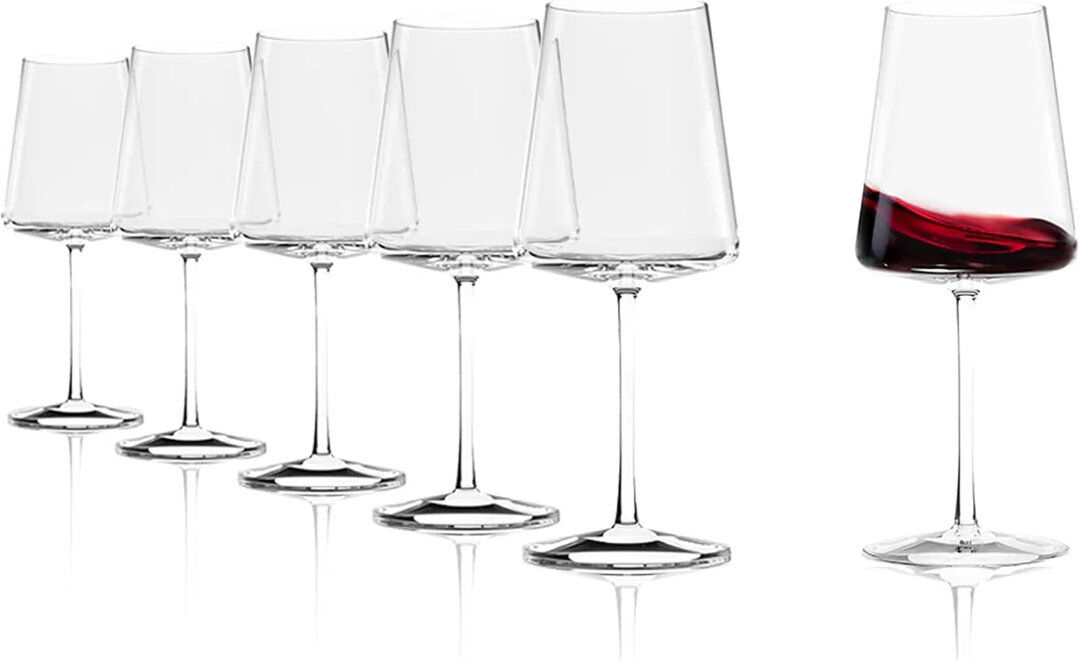 Stolzle Lausitz, Power - Bordeaux Wine Glasses, 650ml Clear
