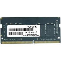 AFOX SO-DIMM DDR4 8G 2666Mhz micron chip (1 x 8GB, 2666 MHz, DDR4-RAM, SO-DIMM), RAM, Grün