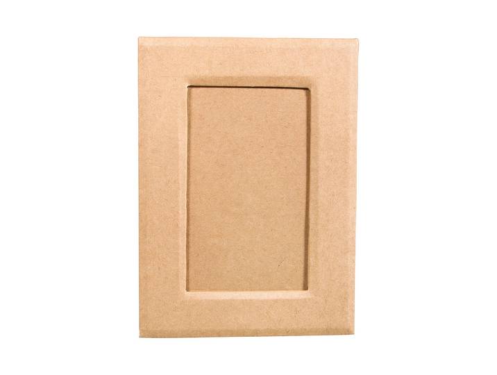Rayher Pappmaché Bilderrahmen mit Aufsteller und Aufhänger 14.5 × 20 × 0.7 cm