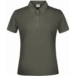 Damen Basic Polo Lady - XXL - dark-grey
