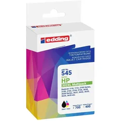 Edding, Druckerpatrone, EDD-545 Druckerpatrone (e) Kompatibel Hohe (XL-) Ausbeute (BK, C, Color, M, Y)