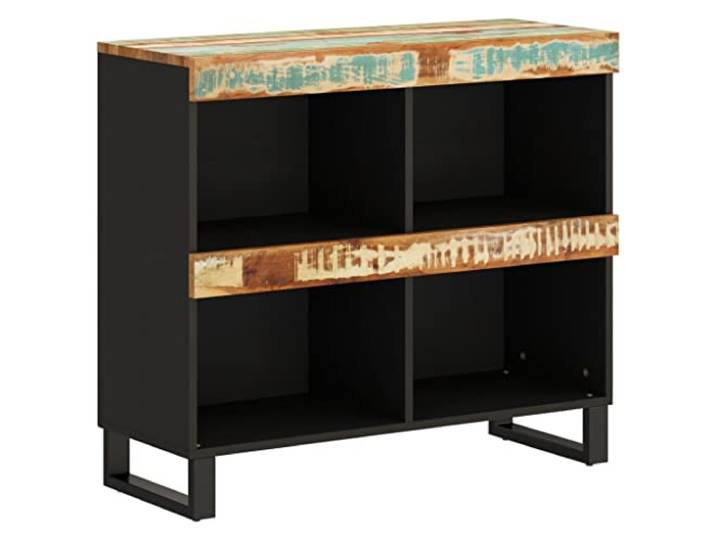 Heofavd Beistellschrank Altholz Massiv 85x33x75cm Anrichte