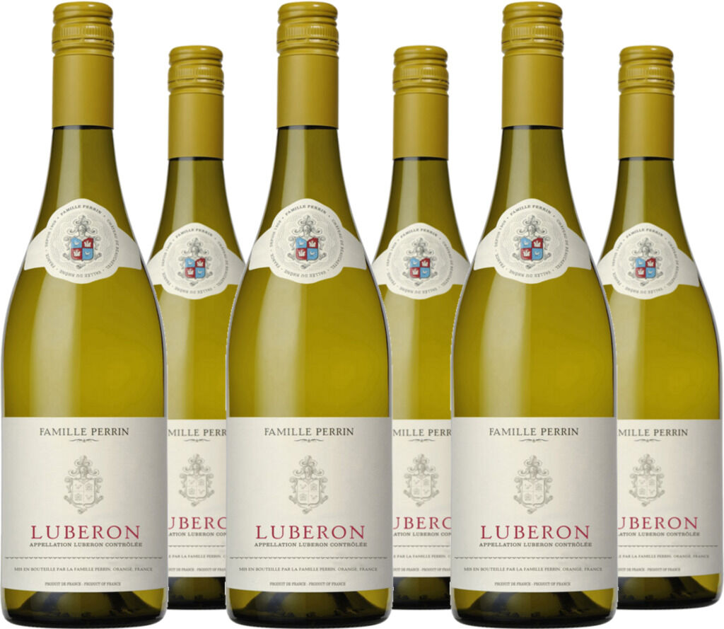 6er Vorteilspaket Luberon AOP Blanc 2025 Famille Perrin