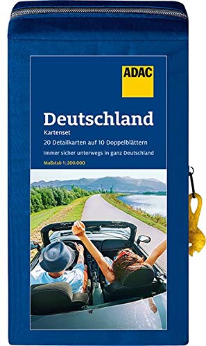 ADAC StraßenKarten Kartenset Deutschland 2021/2022 1:200.000: 20 Detailkarten auf 10 Doppelblättern (ADAC KartenSet Deutschland) - Preis vom 02.10.2026 23:42:20 h