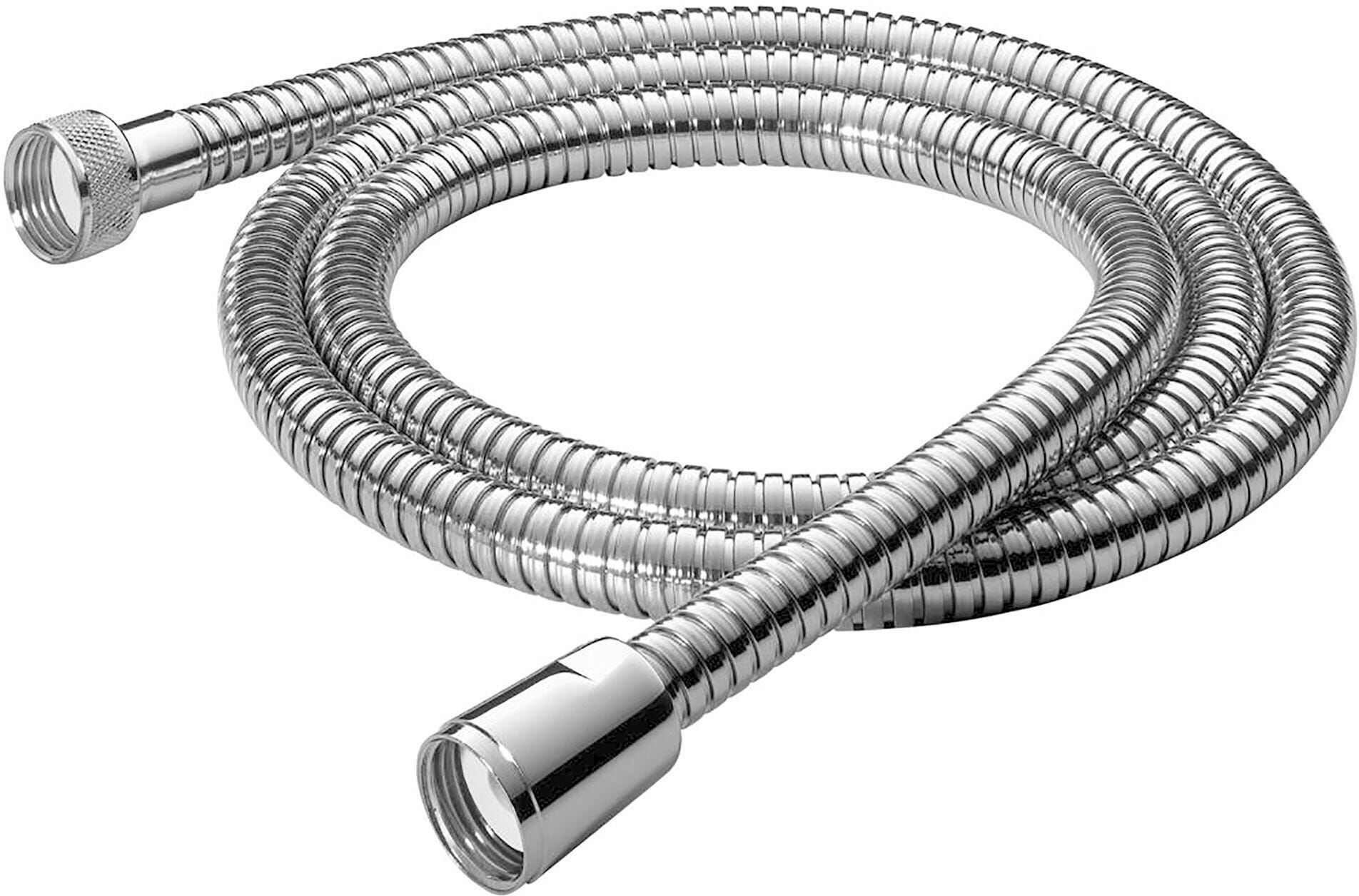 Ideal Standard FLESSIBILE DOCCIA IDEALSTANDARD METAFLEX 175 cm CROMO OTTONE DOPPIA AGGRAFFATURA ANTITORSIONE