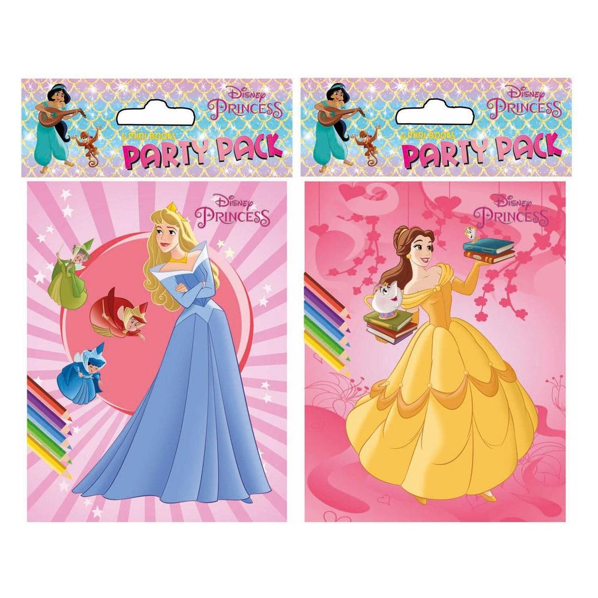 Boek Specials Disney Party-Malbücher Prinzessin, 6-tlg. (6 Stk.) (62806611)