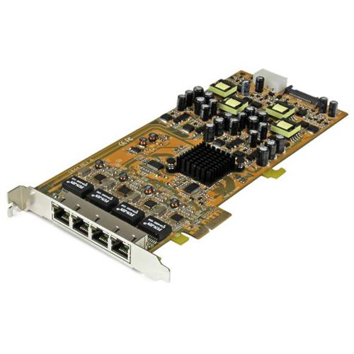 Startech 4 Port Gigabit POE PCIE NIC