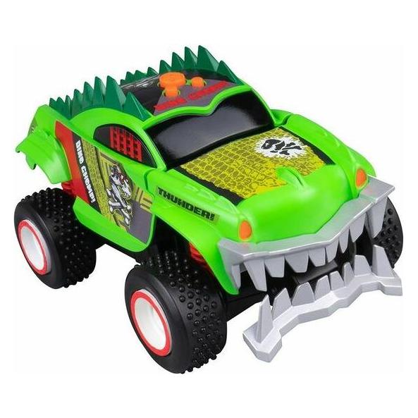 Nikko 20113 Road Rippers Mega Monster Dino Truck, Dino Spielzeugauto mit Licht und Sound Effekten, B (20113)