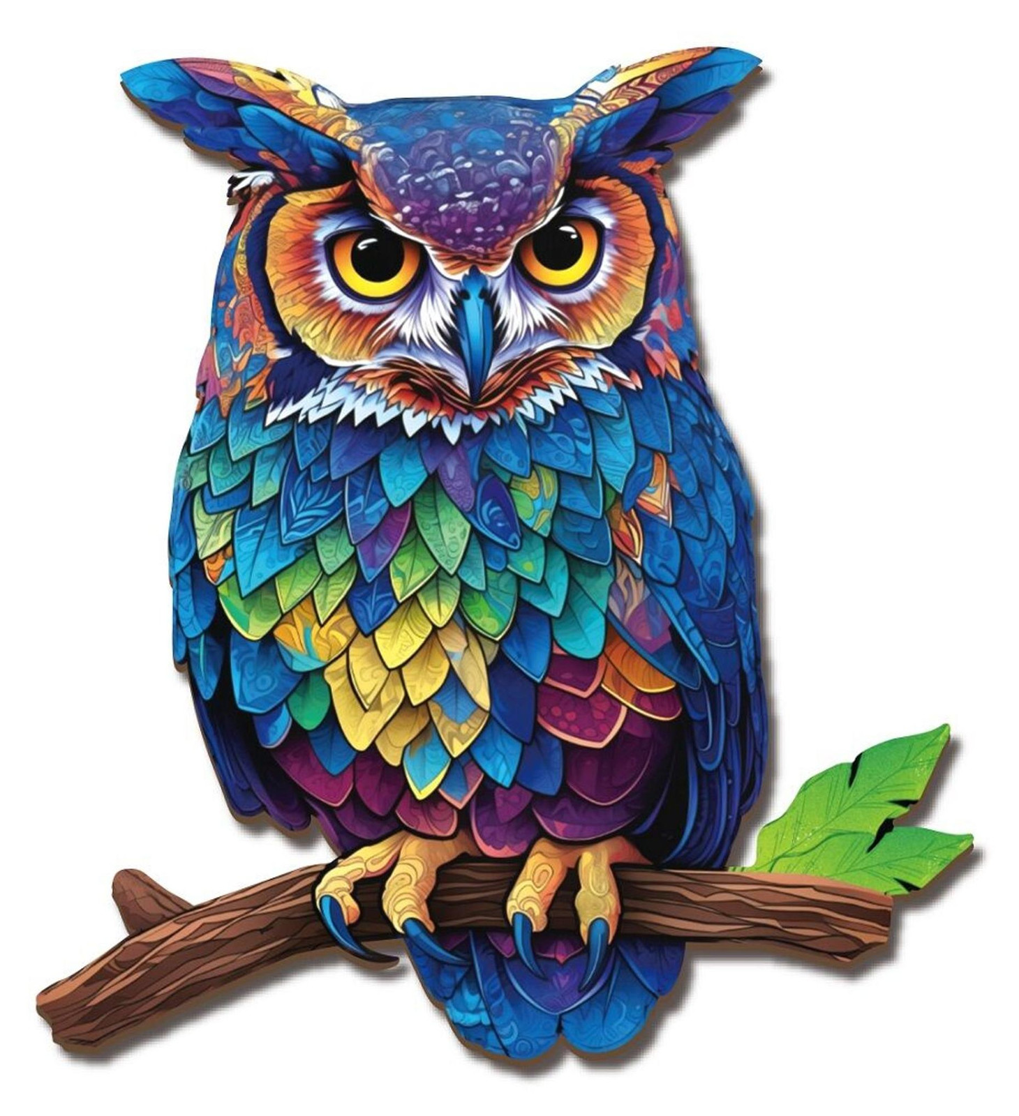 2Kids Toys Houten Puzzel Uil
