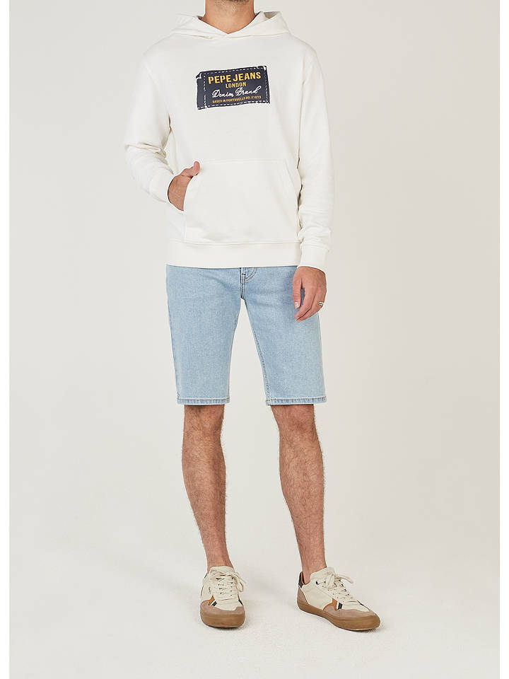 Pepe Jeans Jeans-Bermudas in Hellblau - W36