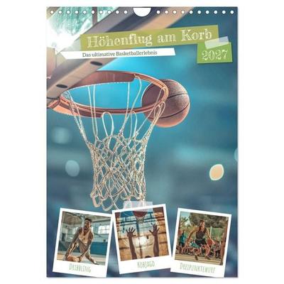 Höhenflug am Korb (Wandkalender 2027 DIN A4 hoch), CALVENDO Monatskalender