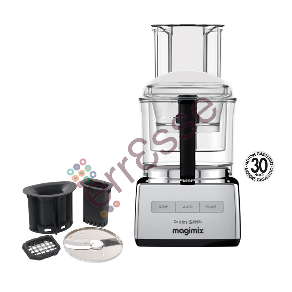 MAGIMIX Küchenmaschine Cuisine 5200XL Premium chrom