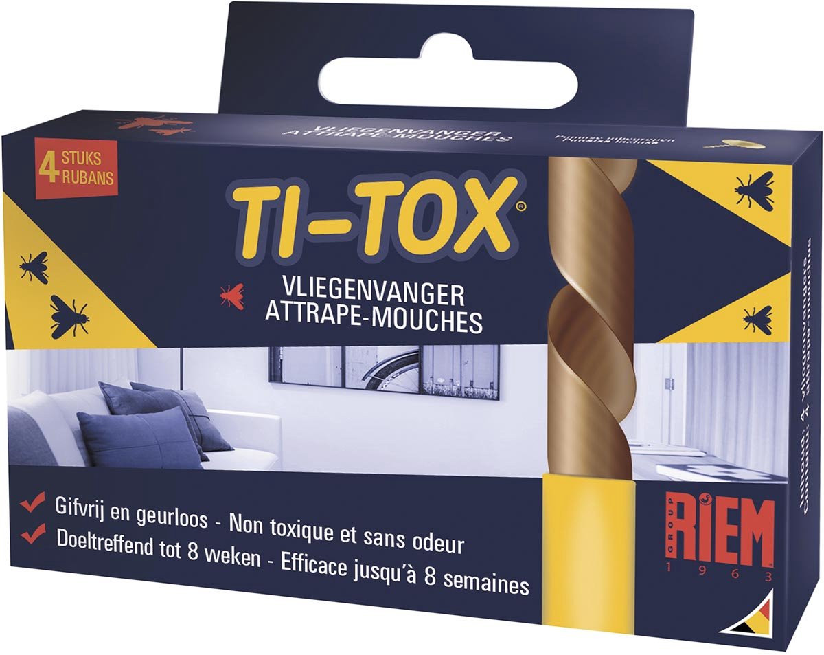 Ti-Tox vliegenvanger tape met riem