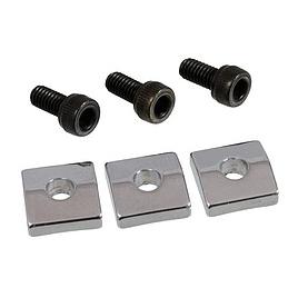AllParts AP BP 0116-010 Klemmblöcke F.Rose chrom (Instrumenten Ersatzteile) (47163985)