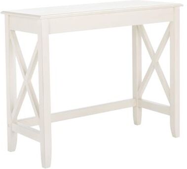 SAFAVIEH Kaytee 15.8-Inch Wood Desk, Farmhouse