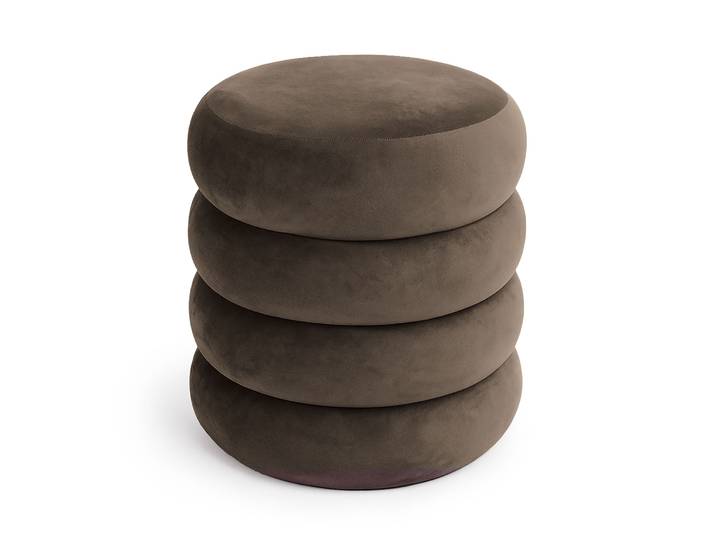 Sitzhocker – SNUGGO – Braun
