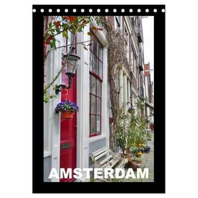 Amsterdam (Tischkalender 2026 DIN A5 hoch), CALVENDO Monatskalender