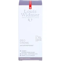 Widmer Deo Creme Unparf. 40 ML