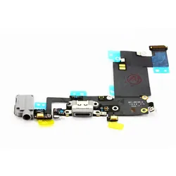 Dock-Connector Lade-Anschluß mit Flexkabel, Audio-Buchse, Mikrofon, für iPhone 6S Plus, weiß