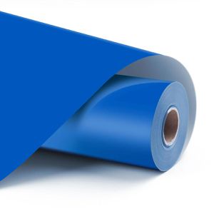 LOKLiK Vinylfolie Permanent Adhesive, königsblau, 30,5 x 180 cm, matt, permanent