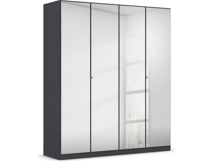 rauch Reflect mit Spiegelfront, inkl. praktischer Inneneinteilung und Stoffboxen-Set