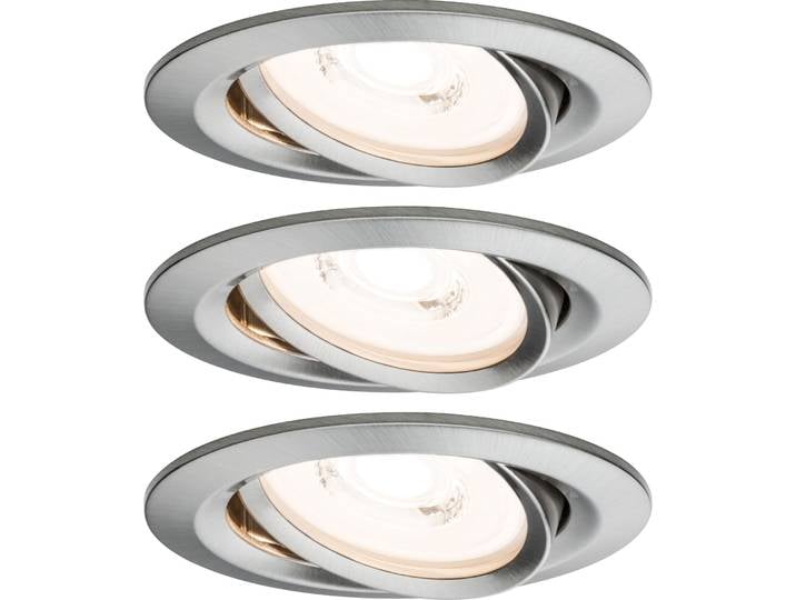 Paulmann Luminaire encastré LED Reflector Coin 6\,8W Fer