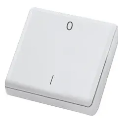 Eltako Funk-Minihandsender reinweiß 2 Signale FMH2S-rw
