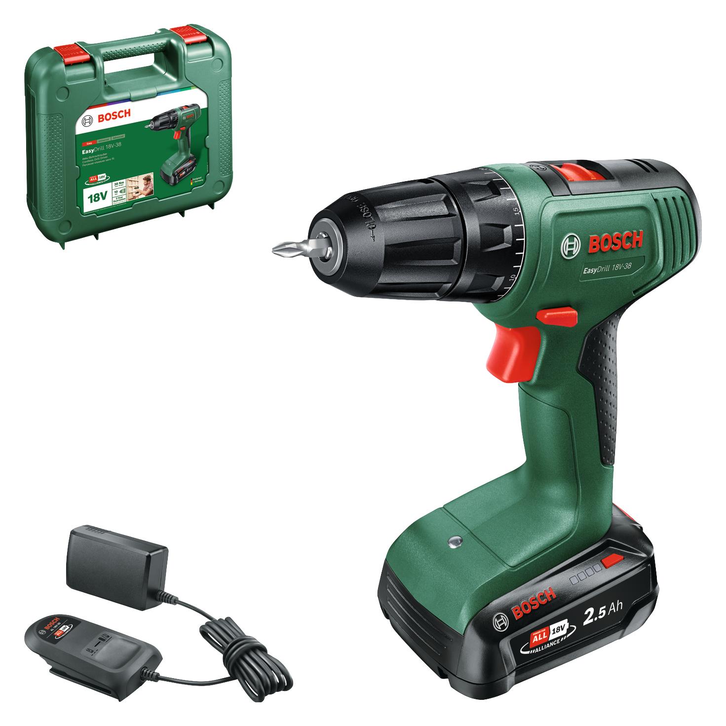 Bosch Home & Garden EasyDrill 18V-38 (Bohrschrauber) (0615A5008K)