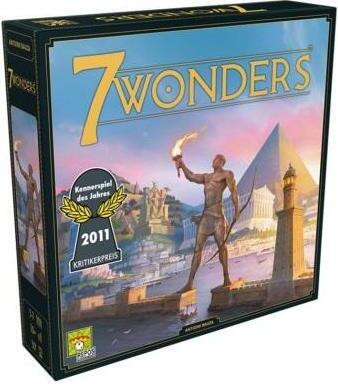 7 Wonders bundel met de uitbreidingen Leaders, Cities en Armada van Repos Production