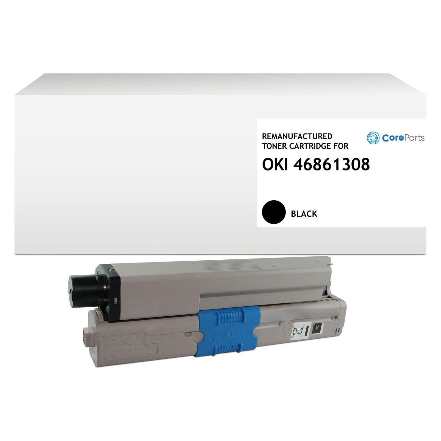 CoreParts Toner Black for OKI, Pages: (QI-OK2036B)