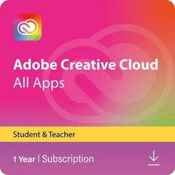 Adobe Creative Cloud All Apps Student & Teacher
