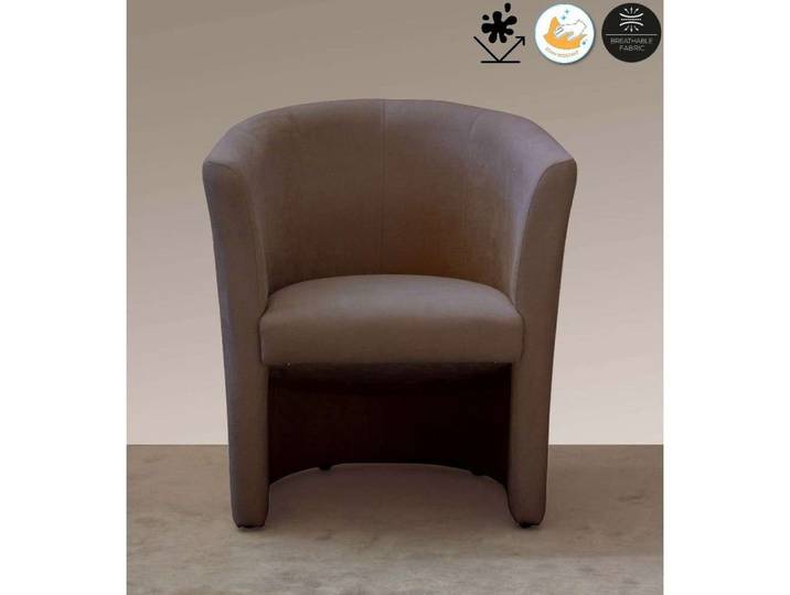 Home affaire Cocktailsessel Tabby (1-St), Antifleck-Beschichtung